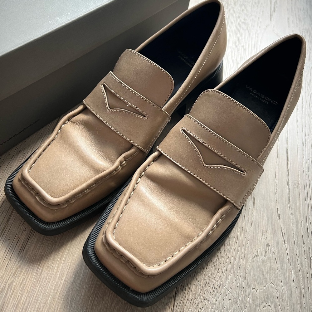 Vagabond Blanca chunky loafers 38/7.5
